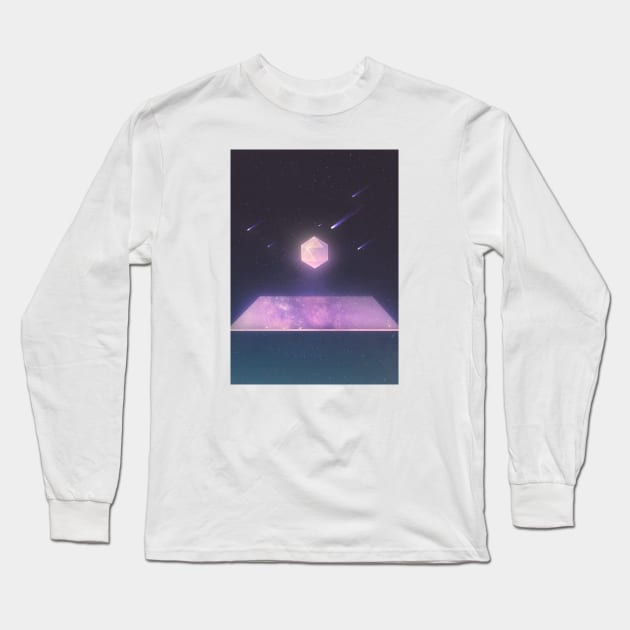 The Center of The Universe Long Sleeve T-Shirt by linearcollages